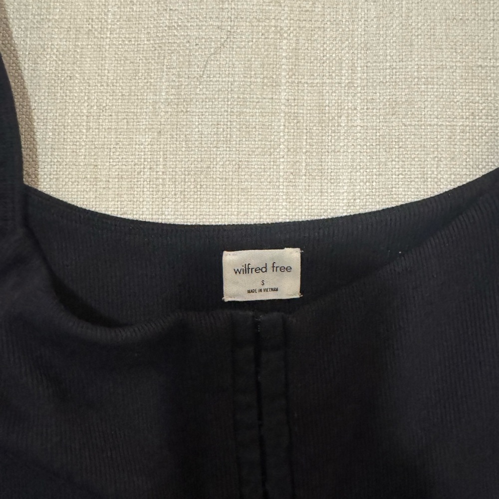 Wilfred Free Mini BlacK Dress